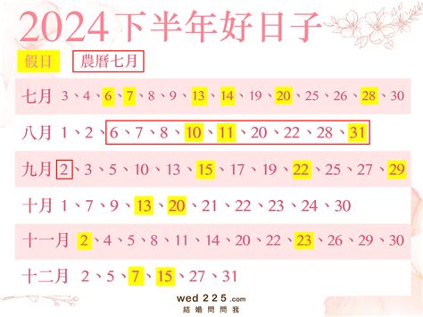 擇日結婚|【2024結婚、宜嫁娶吉日】農民曆結婚好日子查詢